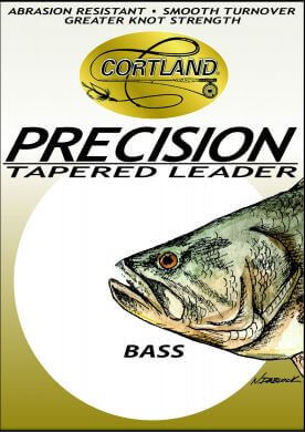 Precision Tapered Bass Leaders 6 ft 8# test