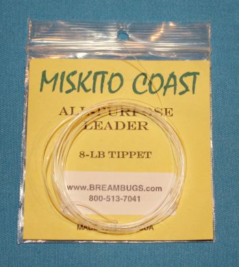 Miskito Coast Popper Leader  8 pound test