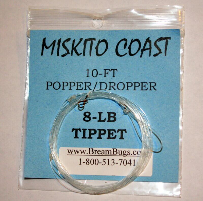 Popper Dropper Rig | Fly Fishing Dropper Rig | Miskito Coast Rig