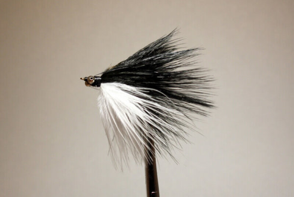 Marabou Skunk with long streamers (2 inches)