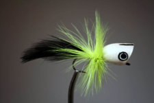 Peck's white, chartreuse, black by Pultz