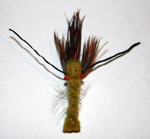Snapping Craw Crayfish Fly for Bass