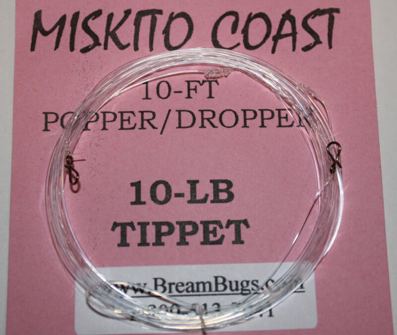 Miskito Coast 10 lb test Popper/Dropper Rig