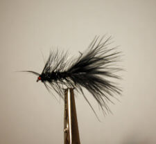 Black Wooly Bugger (weighted)