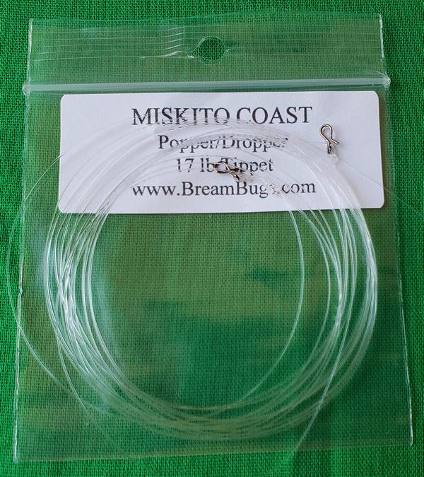 Miskito Coast 17 lb Test Popper/Dropper Rig