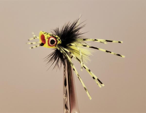 Little Fatty Chartreuse, Black, Chartreuse Spider Legs
