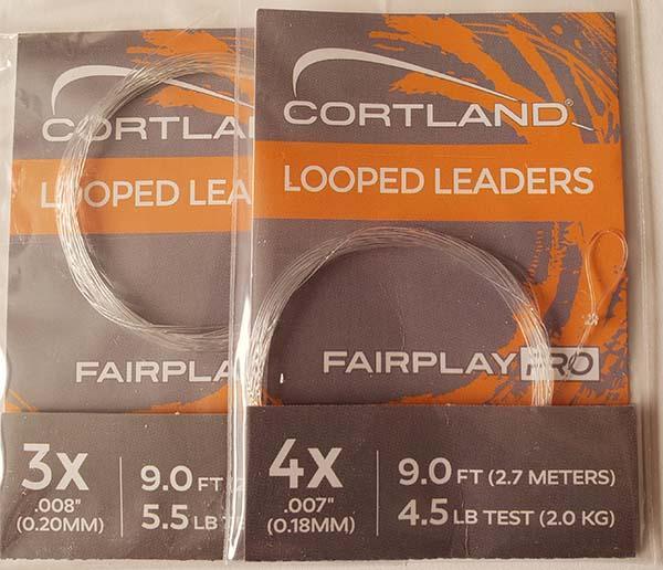 Fairplay PRO Nylon Tapered and Looped Leaders