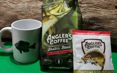 Have A Cup of Angler’s Smallie’s Blend Medium Roast Coffee On Us!